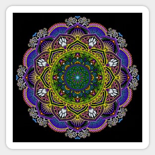 Forest Beauty Mandala Sticker